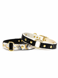 Collier Biothane personnalisé — Collection Marbre🖤