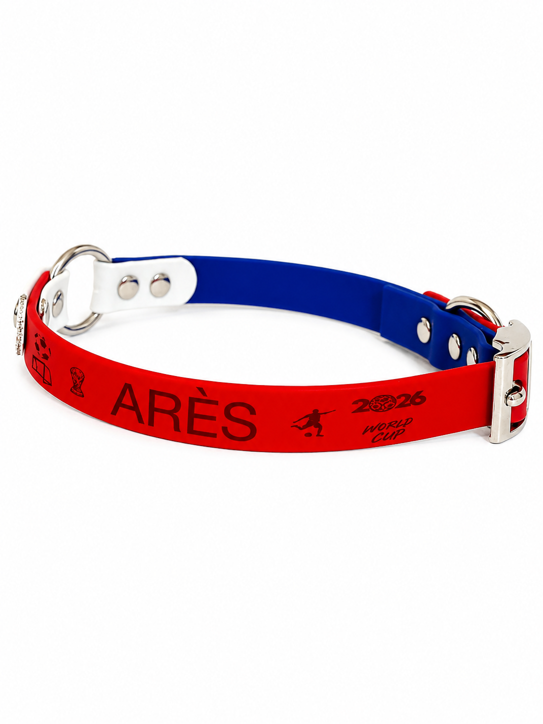 Collier Biothane personnalisé — Collection WORLD CUP🇫🇷⚽️